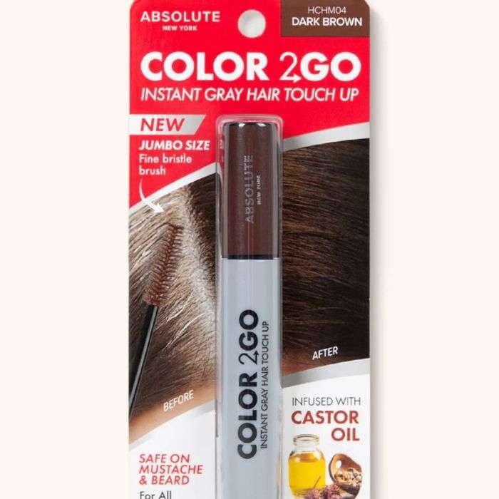 ABSOLUTE NEW YORK COUVRE RACINES COLOR 2 GO DARK BROWN 12 G