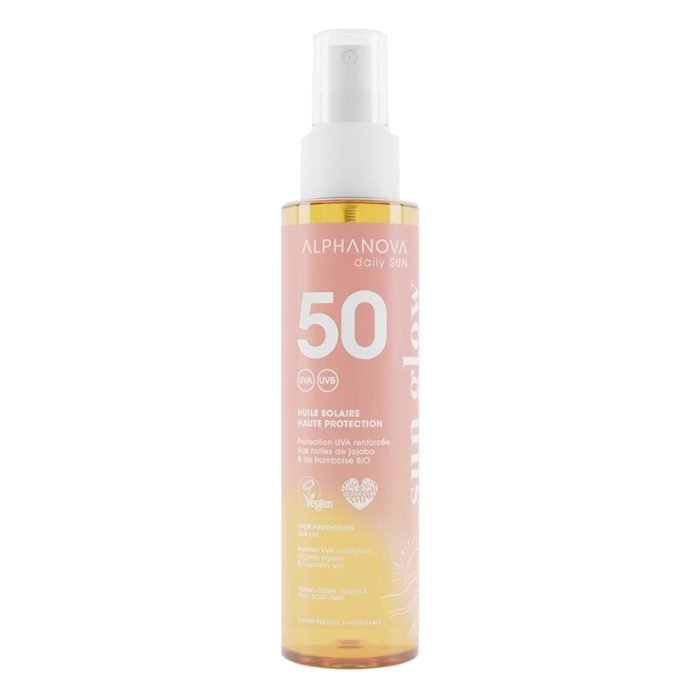ALPHANOVA DAILY SUN SPF 50 HUILE SOLAIRE 125 ML