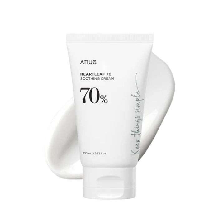 ANUA HEARTLEAF 70 SOOTHING CREAM 100ML