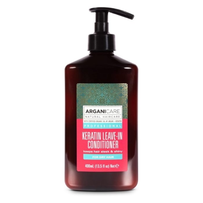 ARGANICARE SOIN DEFINITION KERATINE SANS RINÇAGE CHEVEUX SECS 400 ML