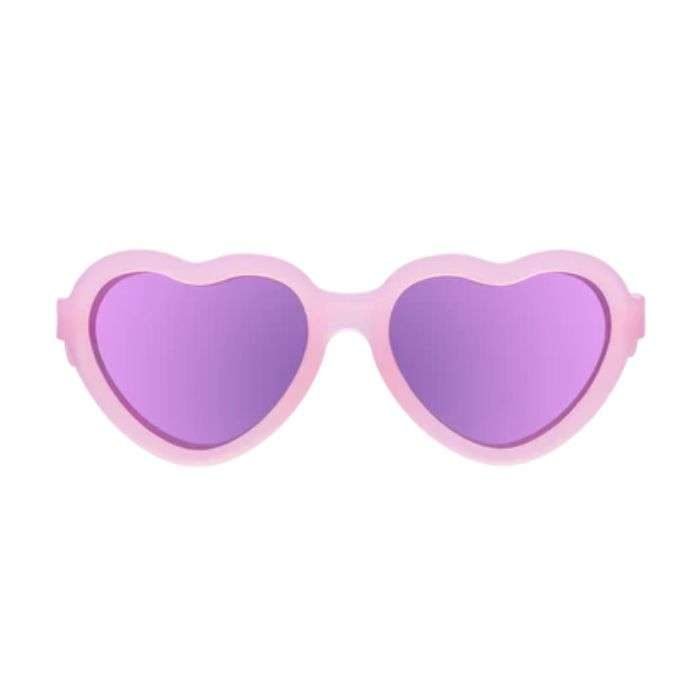 BABIATORS LUNETTE SOLAIRE POLARIZED COEURS VERRES MIROIR VIOLETTES AGE 0-2 ANS