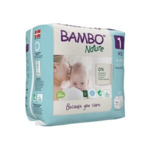 BAMBO NATURE COUCHES BEBE 1 XS 2 A 4 KG 22 UNITES