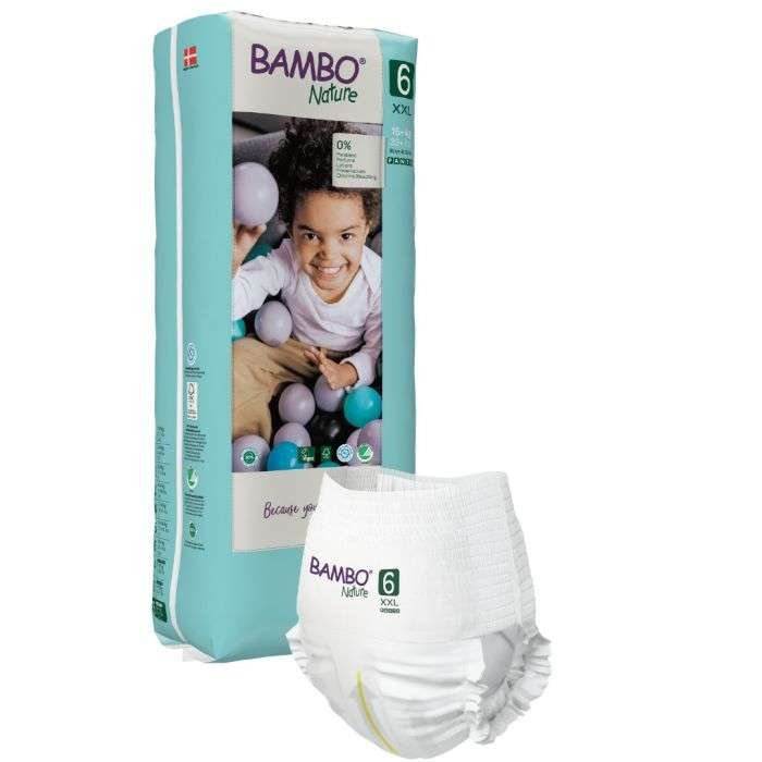 BAMBO NATURE CULOTTE D'APPRENTISSAGE TAILLE 6 XXL 38 UNITES