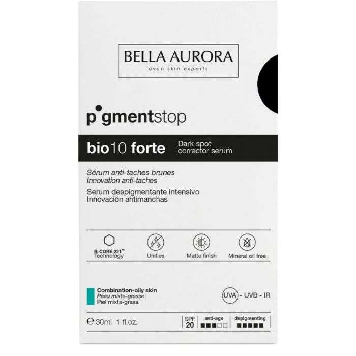 BELLA AURORA BIO10 FORTE PIGMENT STOP PEAUX MIXTE A GRASSE