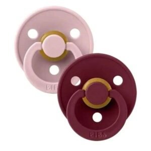 BIBS SET DE 2 SUCETTES SIZE 1- 0 MOIS +