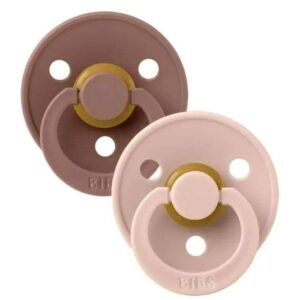 BIBS SET DE 2 SUCETTES WOODCHUCK BLUSH 6-12 MOIS