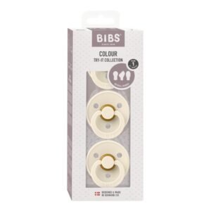 BIBS TRY IT COLLECTION NATURAL RUBBER SUCETTE TAILLE 1