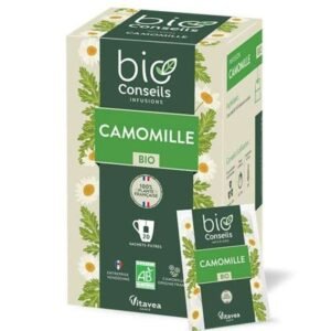 BIO CONSEILS INFUSION CAMOMILLE BIO 20 SACHETS