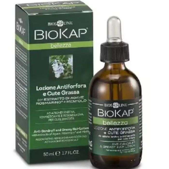 BIOKAP BELLEZZA LOTION ANTI PELLICULAIRE CUIR CHEVELU GRAS 50 ML
