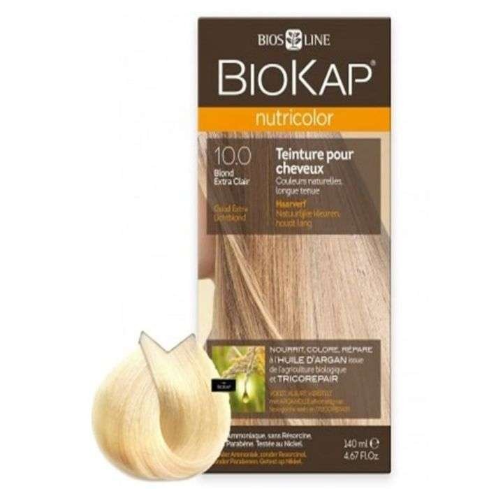 BIOKAP NUTRICOLOR 10.0 BLOND TRES CLAIR