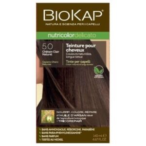 BIOKAP NUTRICOLOR DELICATO 5.0 CHATAIN CLAIR NATUREL