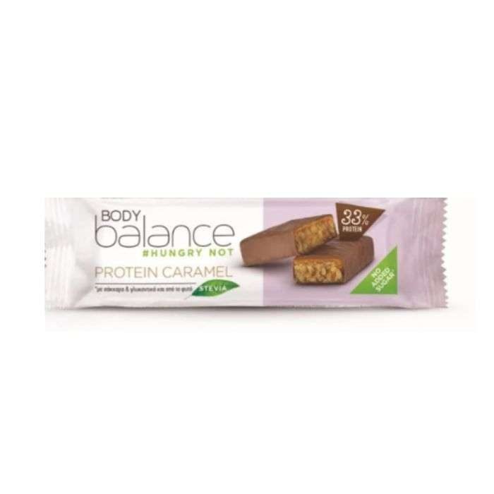 BODY BALANCE HUNGRY NOT 33% PROTEIN BAR CARAMEL 45G