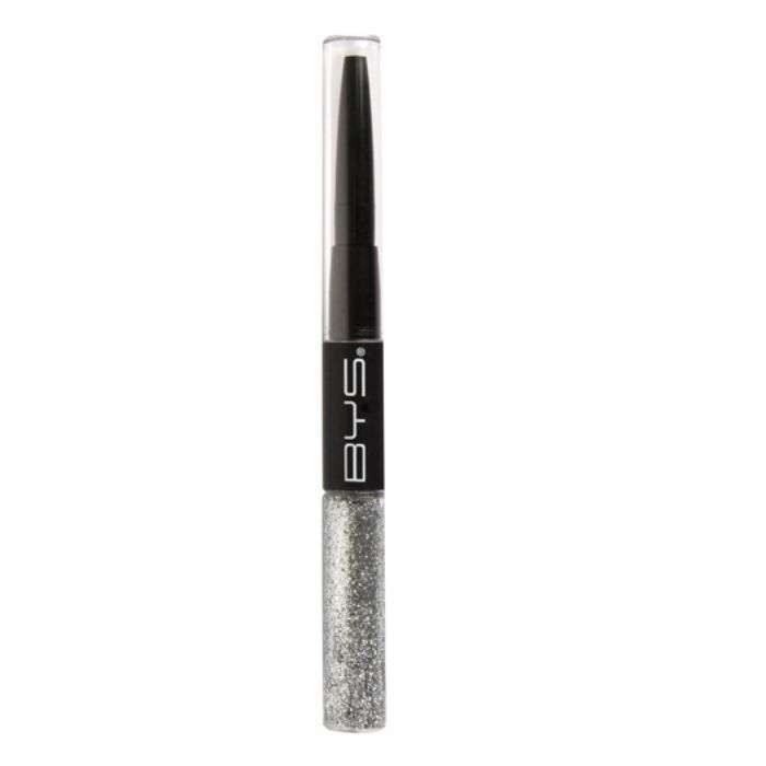 BYS DUO GLITER ET LINER SPARKLE ARGENTE
