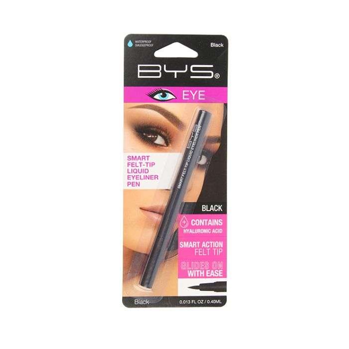 BYS EYE SMART FELT TIP EYELINER STYLO NOIR