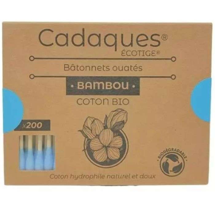 CADAQUES BAMBOU OUATES BATONNETS BLEU * 200
