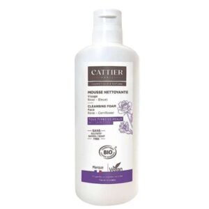 CATTIER MOUSSE NETTOYANTE VISAGE ROSE BLEUET 150ML