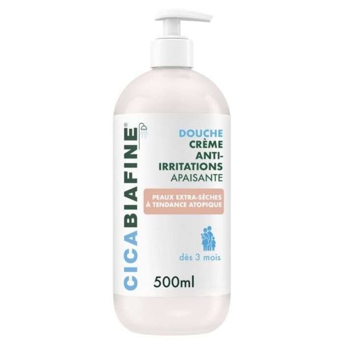 CICABIAFINE DOUCHE CREME ANTI IRRITATIONS APAISANTE PEAUS EXTRA SECHE 500 ML