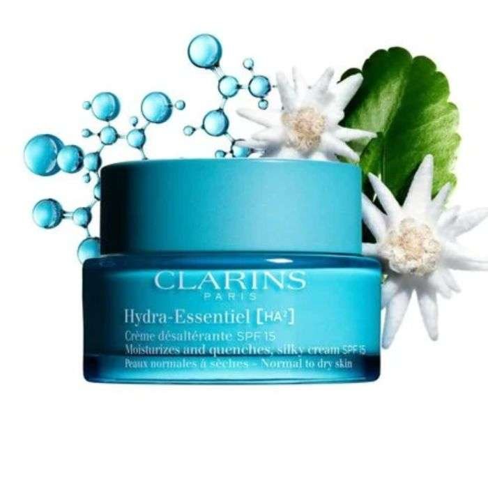 CLARINS HYDRA ESSENTIEL HA2 CREME RICHE DESALTERANTE SPF 15 PEAUX NORMAL A SECHES 50 ML