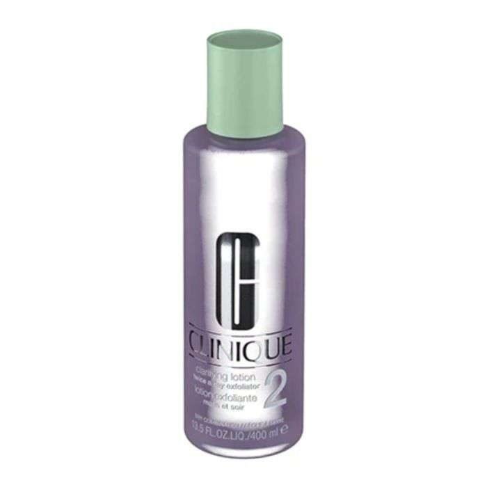 CLINIQUE LOTION EXFOLIANTE 2 MATIN ET SOIR PEAU SECHE A MIXTE 200ML