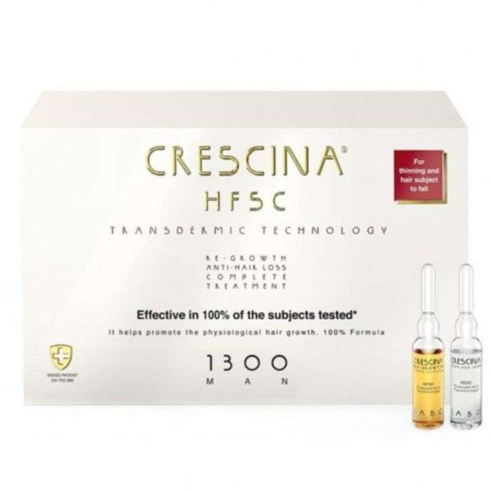 CRESCINA HFSC 1300 HOMME RE GROWTH TRAITEMENT COMPLET ANTI CHUTE DE CHEVEUX