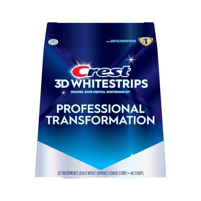 CREST 3D WHITESTRIPS PROFESSIONAL TRANSFORMATION 20 TREATMENTS