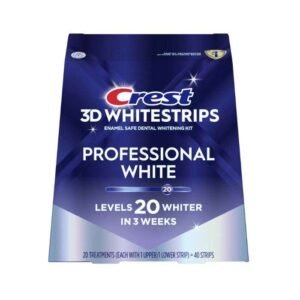 CREST 3D WHITESTRIPS PROFESSIONAL WHITE LEVELS 20 WHITER 20 TRAITEMENTS