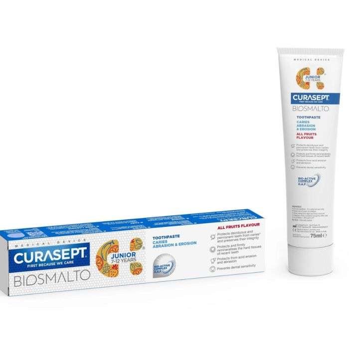 CURASEPT BIOSMALTO DENTIFRICE JUNIOR 7-12 ANS
