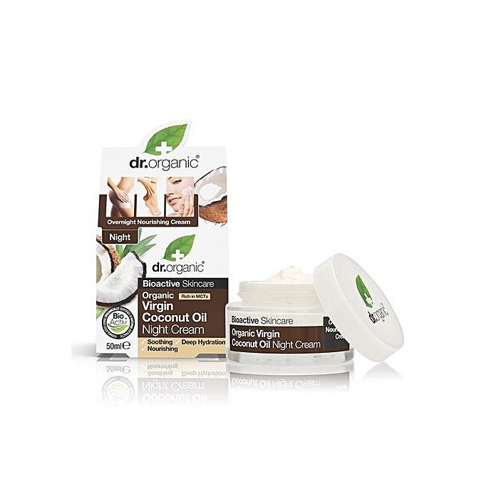 DR ORGANIC CREME DE NUIT A BASE DE COCO 50 ML
