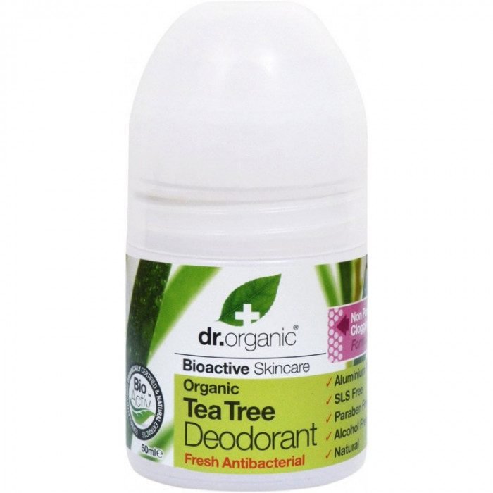 DR ORGANIC DEODORANT AU TEA TREE BIO 50 ML