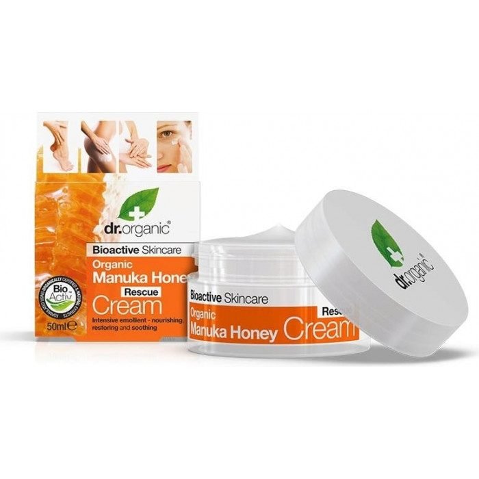 DR ORGANIC MANUKA HONEY RESCUE CREME 50ML