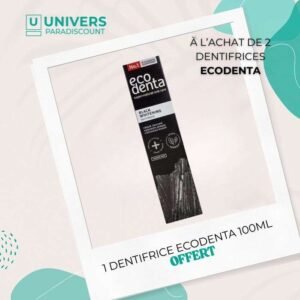ECODENTA OFFRE 2 DENTIFRICES ACHETES 1 OFFERT