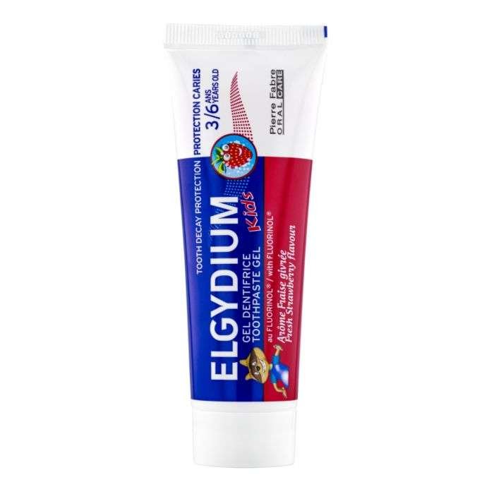 ELGYDIUM DENTIFRICE KIDS 3-6 ANS GOUT DE FRAISE