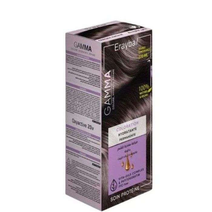 ERAYBA GAMMA COLORATION HYDRATANTE PERMANENTE 7-12 BLOND CENDRE IRISE