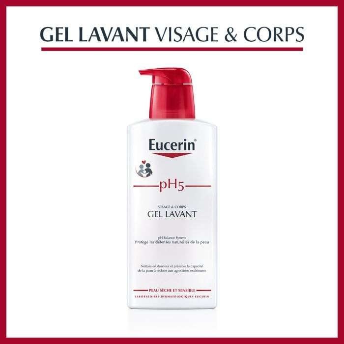 EUCERIN GEL LAVANT PH 5 400 ML