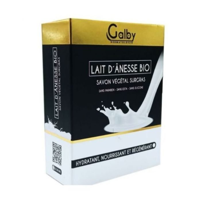 GALBY SAVON VEGETAL LAIT D'ANESSE BIO 100G