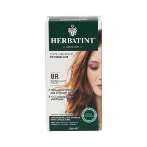 HERBATINT SOIN COLORANT PERMANENT 8R BLOND CLAIR CUIVRE 150 ML