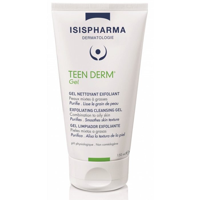 ISISPHARMA TEEN DERM GEL NETTOYANT EXFOLIANT 150 ML