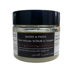 JERRAFLORE MAINS ET PIEDS ONE MINUTE SCRUB A L ARGAN 150 ML