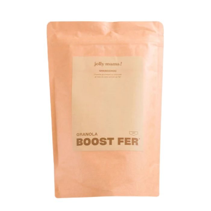 JOLLY MAMA GRANOCHOC GRANOLA BOOST FER 250 G