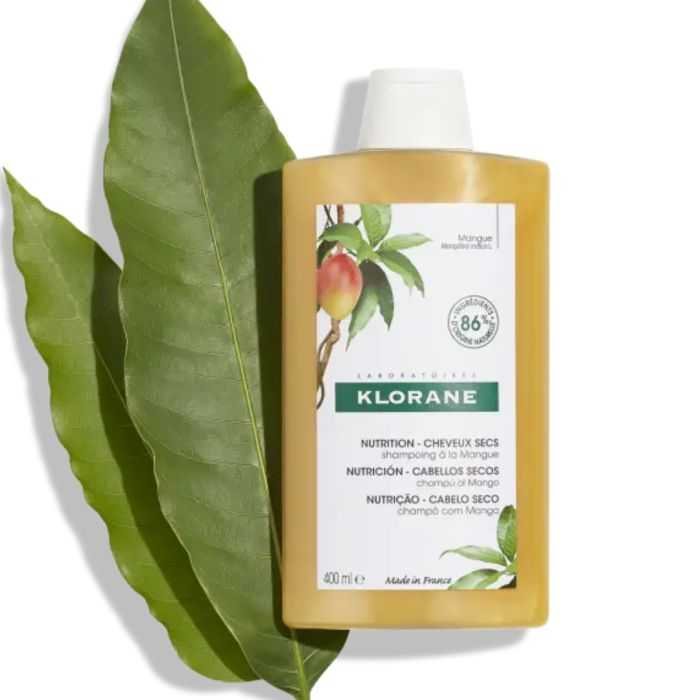 KLORANE BEURRE DE MANGUE SHAMPOOING TRAITANT NUTRITIF 400 ML