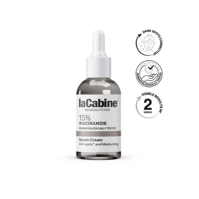 LA CABINE 15 NIACINAMIDE 2 EN 1 SERUM CREME 30 ML