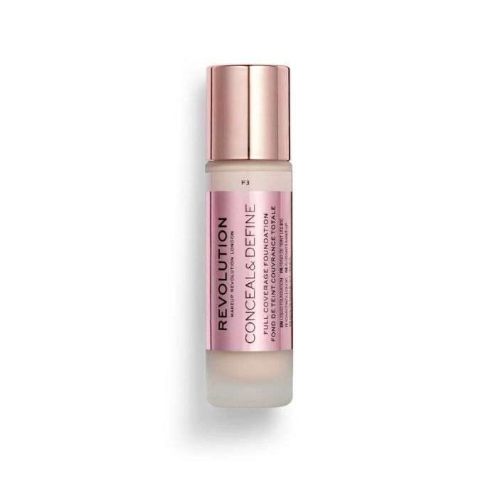 MAKEUP REVOLUTION CONCEAL AND DEFINE FOND DE TEINT LIQUIDE