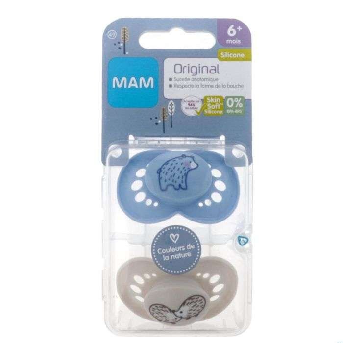 MAM SUCETTES ORIGINAL 6 MOIS +