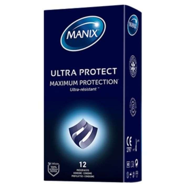 MANIX ULTRA PROTECT MAXIMUM PROTECTION PACK DE 12