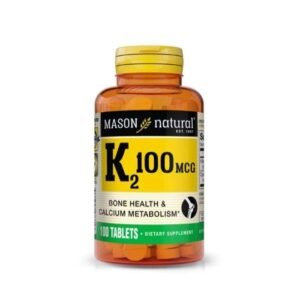 MASON NATURAL K2 100MCG 100 TABLETS