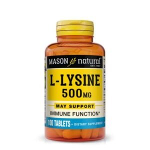 MASON NATURAL L LYSINE 500 MG 100 TABLETS