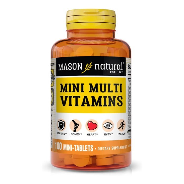 MASON NATURAL MINI MULTI VITAMINS 100 MINI TABLETTES