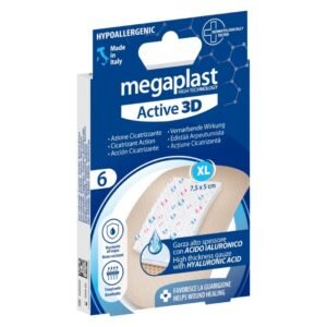MEGAPLAST ACTIVE 3D PANSEMENT XL CICATRISANT BOITE DE 6