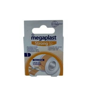 MEGAPLAST STRONG BOITE DE 1 SPARADRAP TISSU 5M*1.25 CM