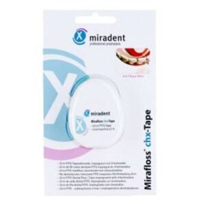 MIRADENT MIRAFLOSS CHX FILS DENTAIRE 20 M
